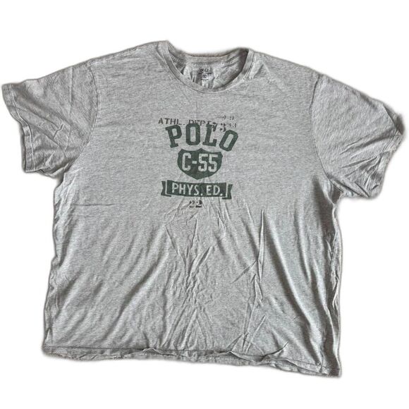 Vintage Polo Ralph Lauren T-Shirt 4XLT Big & Tall Retro Crewneck EUC - Picture 1 of 6